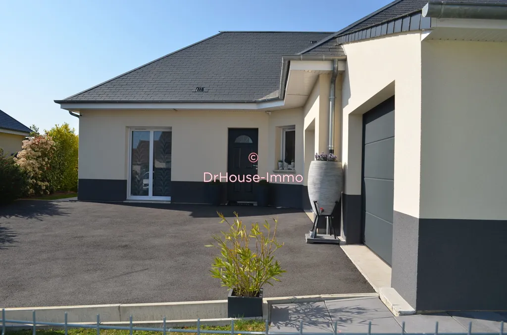 Extérieur - Maison Contemporaine avec Terrasse à Menneval