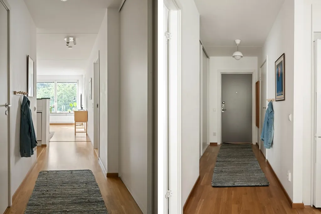 Esik - Two-Bedroom Flat with South Balcony in Långbro Park