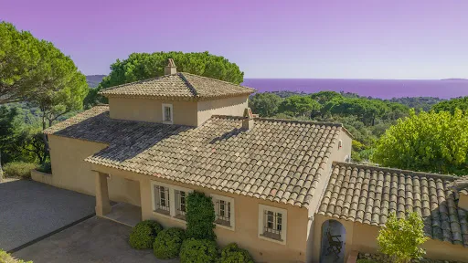 Õhuvaade - Luxury Villa with Panoramic Sea View in La Croix-Valmer