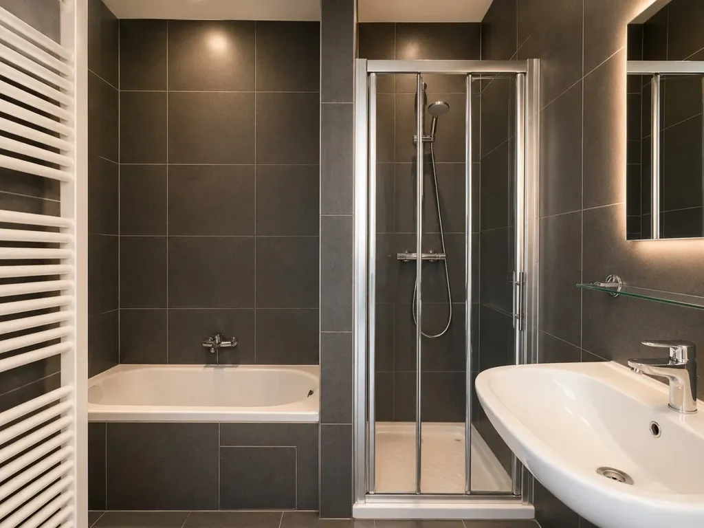 Salles de bain - Furnished Apartment with Balcony in Amsterdam Centre