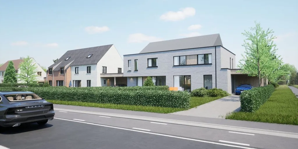 Modern House with Garden in Meulebeke
