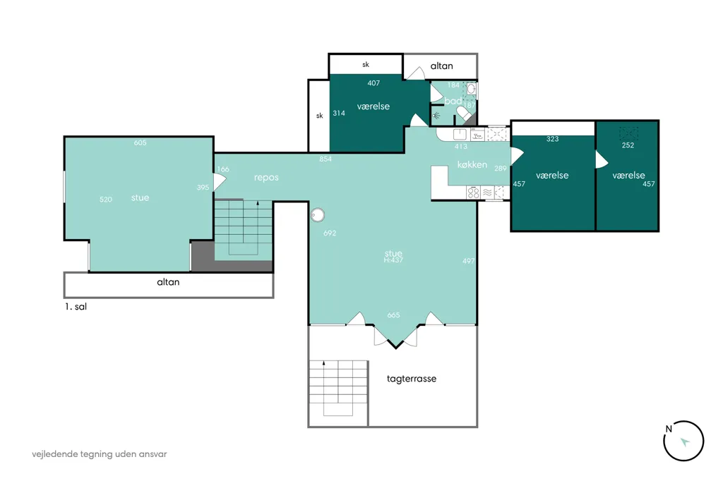 Maison 7 pièces à Ebeltoft