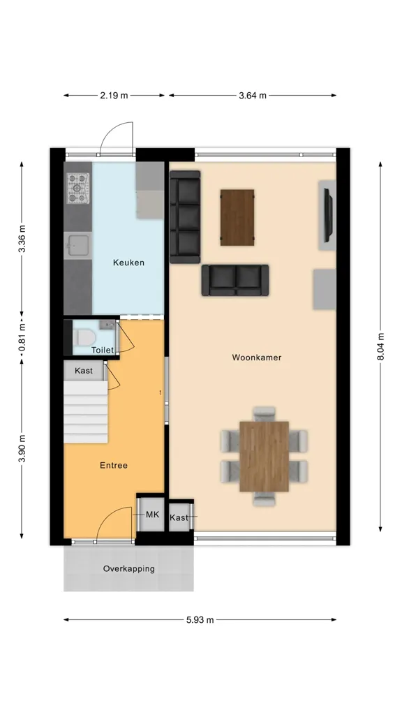 Maison 5 pièces à Zevenbergen