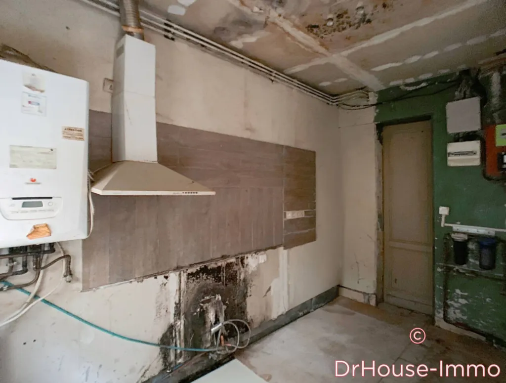 Cuisine - Maison à Rénover avec Cour Privée à Bordeaux