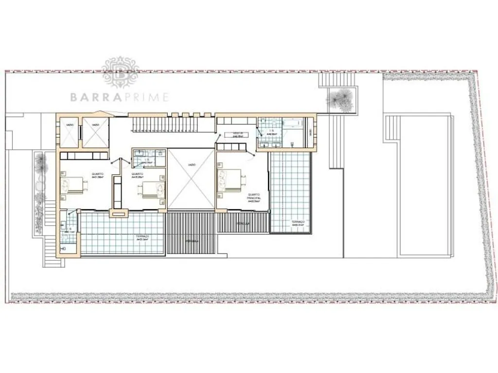 Floor Plan - Contemporary Villa with Golf View in Vilamoura