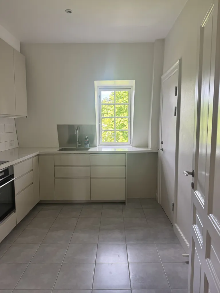 Cucina - Villa Apartment with Park View in Charlottenlund