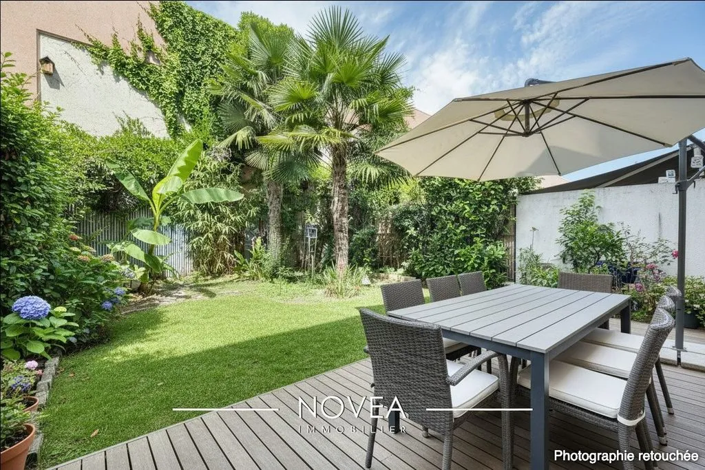 Terrasse - Maison Familiale avec Jardin dans le Quartier République à Villeurbanne