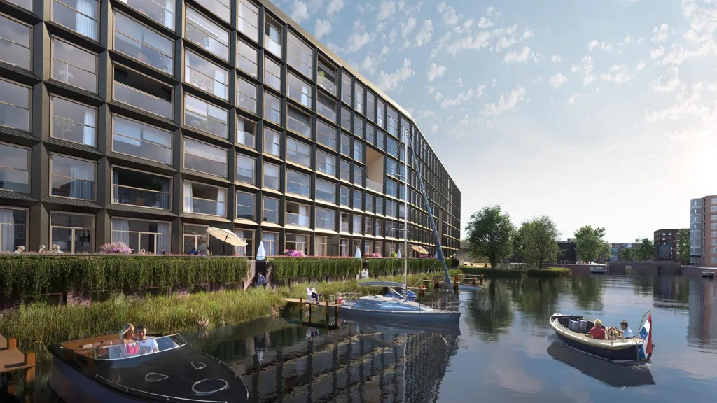 Studio Apartment with Energy Label A++ in IJburg