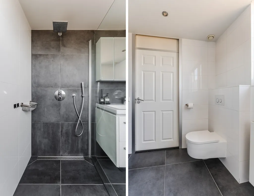 Salles de bain - Maisonnette with Garden View in Linschoten