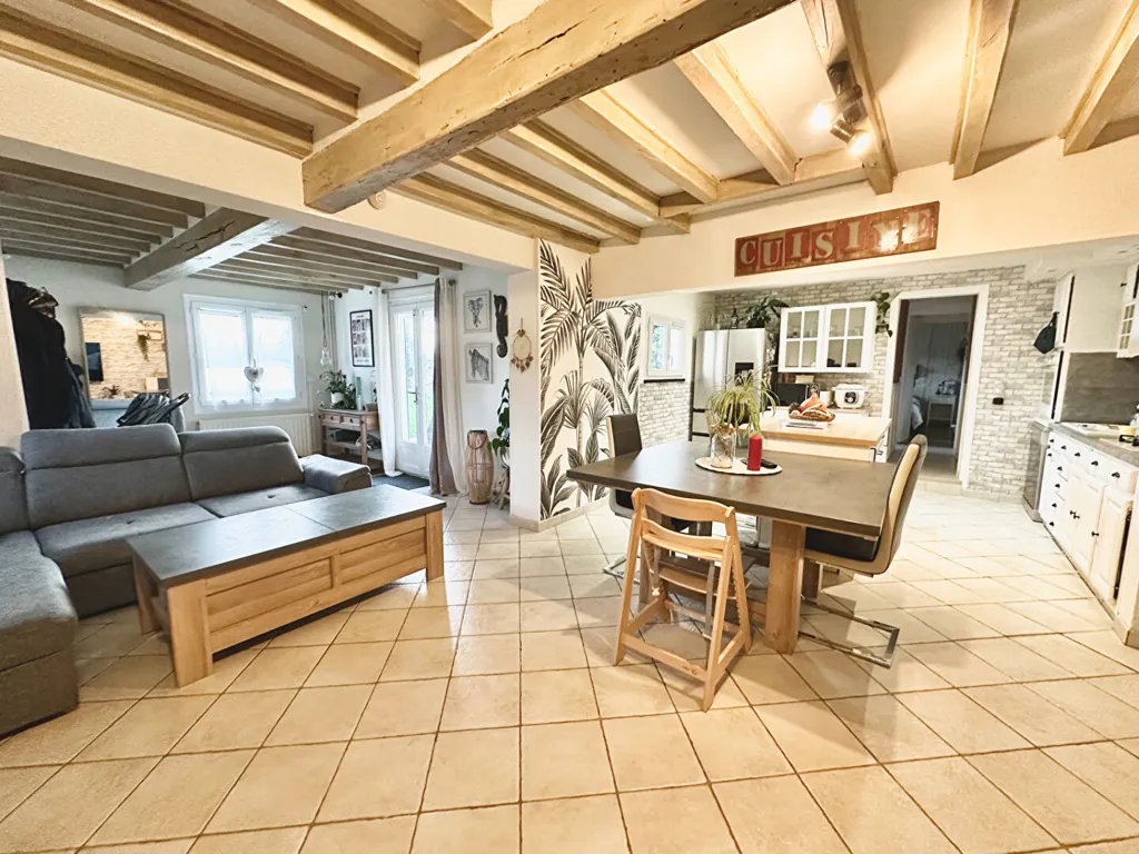 Salle à manger - Longère Rénovée avec Piscine près d'Illiers Combray