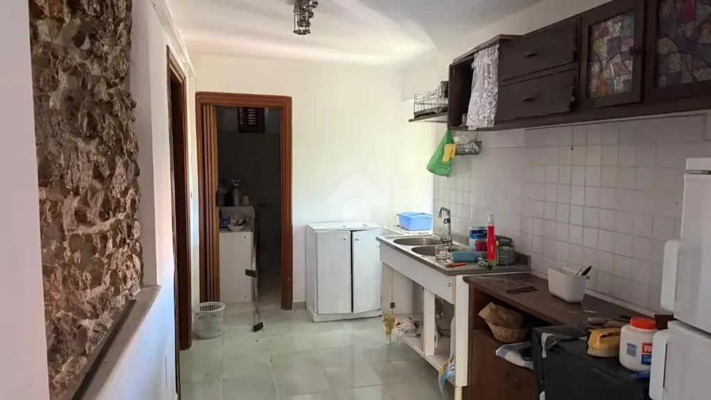Cuisine - Cielo-Terra Apartment with Private Garden in Artena
