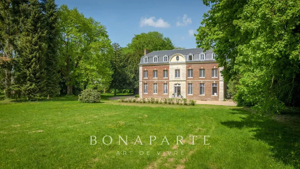 Exterior - 18th Century Château with Stables in Rougemontiers