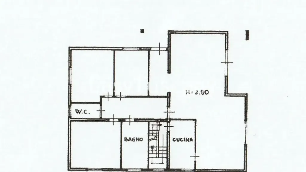 Plan - Villa with Olive Grove in Montecarlo