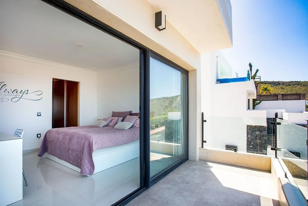 Chambres - Detached Villa with Pool and Ocean Views, Costa Adeje