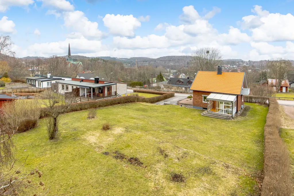 Vue aérienne - Charmful Brick Villa with Scenic View in Halland