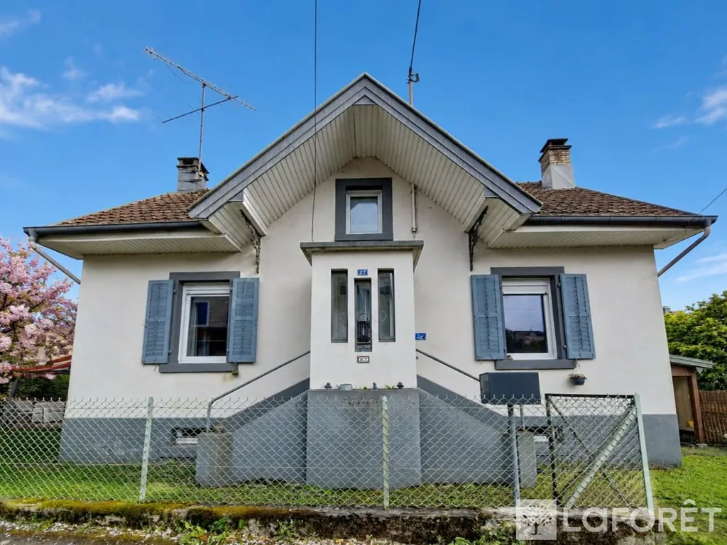 Außenansicht - Fully Renovated House with Garden in Fesches-le-Châtel