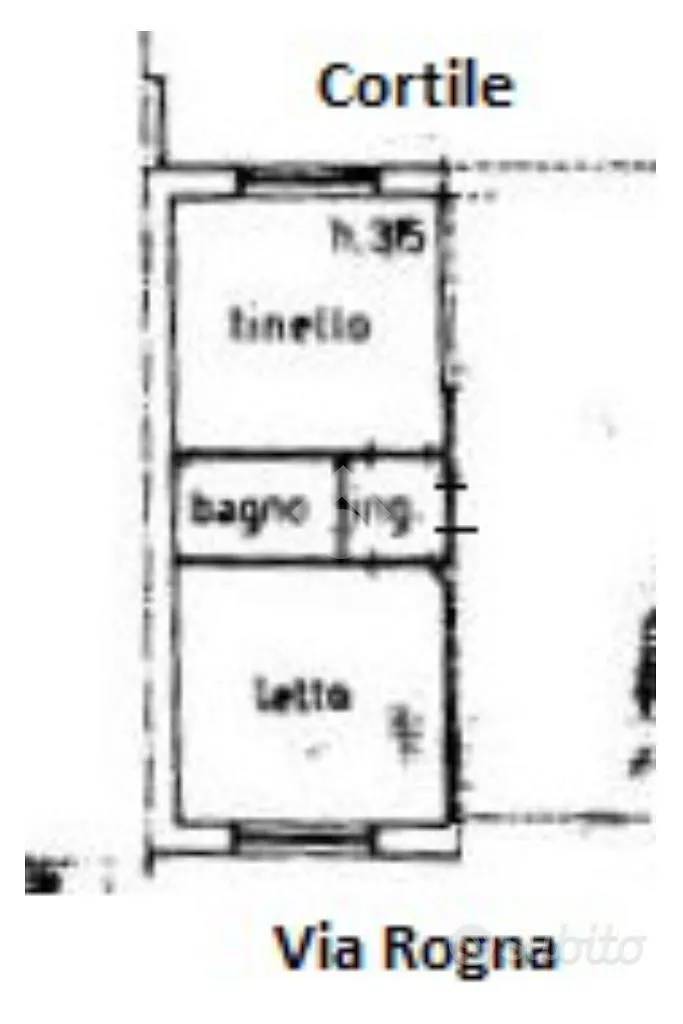 Plan - Duplex with Dual Aspect in Mirabello Monferrato
