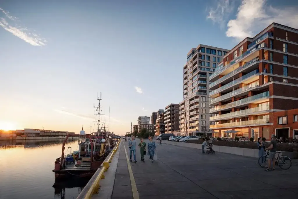 Välivaade - Modern Apartments with Dock View in Oostende