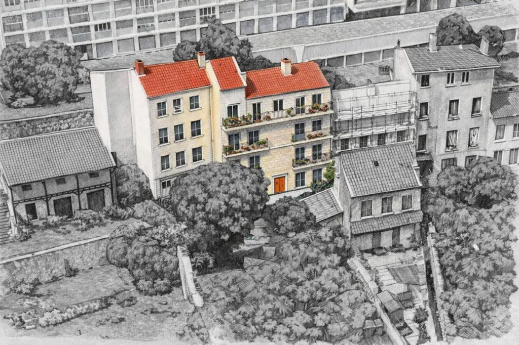 9-toaline korter asukohas Lyon-4e