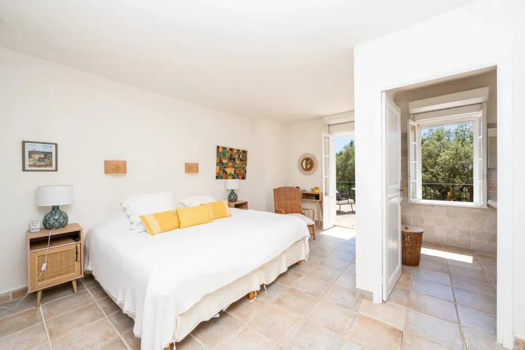 Chambres - Villa avec Piscine et Vue Golf à Opio