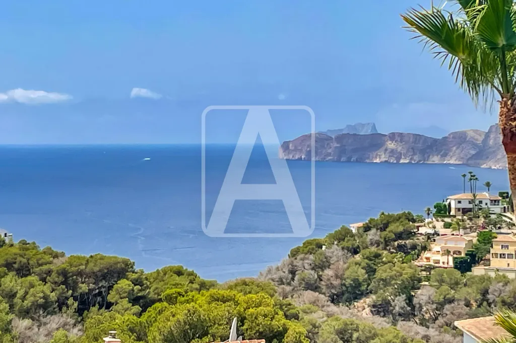 Ibiza-Style Villa with Sea View in Javea