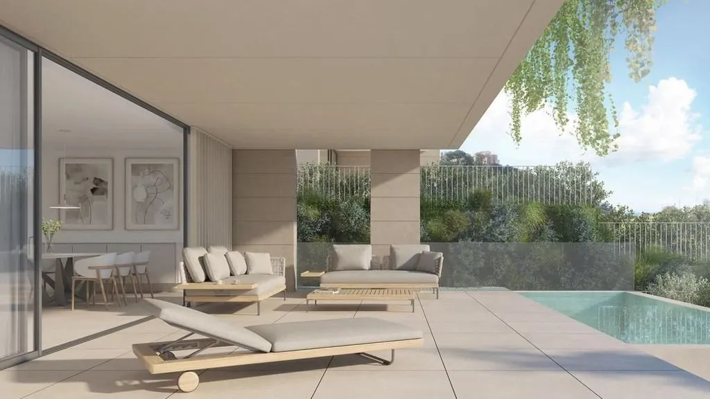 Piscina - Luxury Flat with Private Pool in Elviria, Marbella
