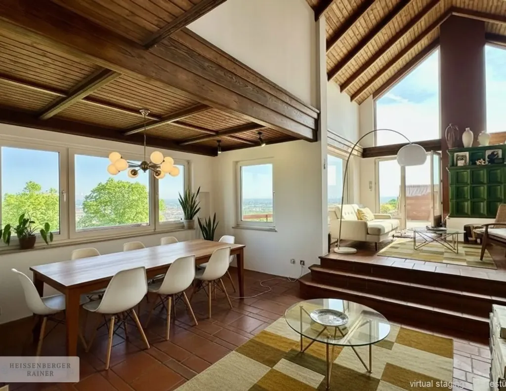 Söögituba - Contemporary Home with Panoramic View in Vienna South