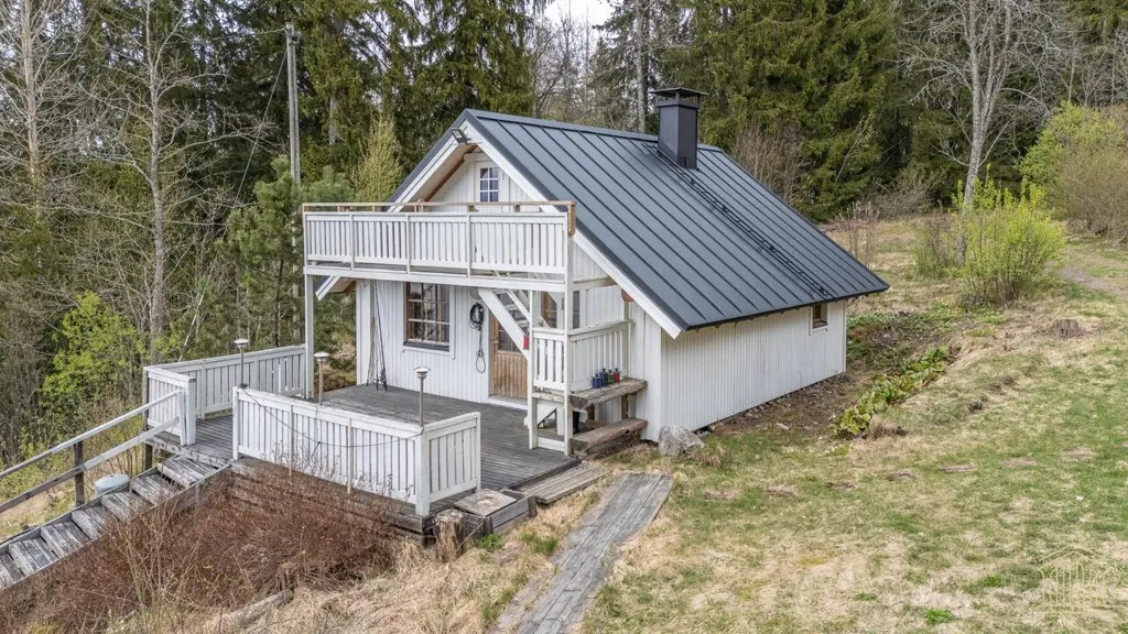 Vista aerea - Cottage with Lake View in Somero