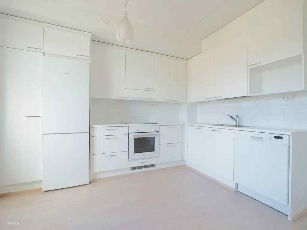 Cucina - Modern Flat with Balcony in Tuusula