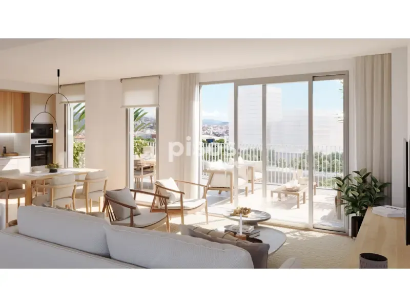 Séjour - Duplex with Terrace in Barcelona