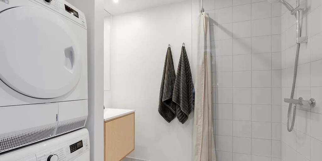 Buanderie - One-Bedroom Apartment in ObelHus, Aalborg