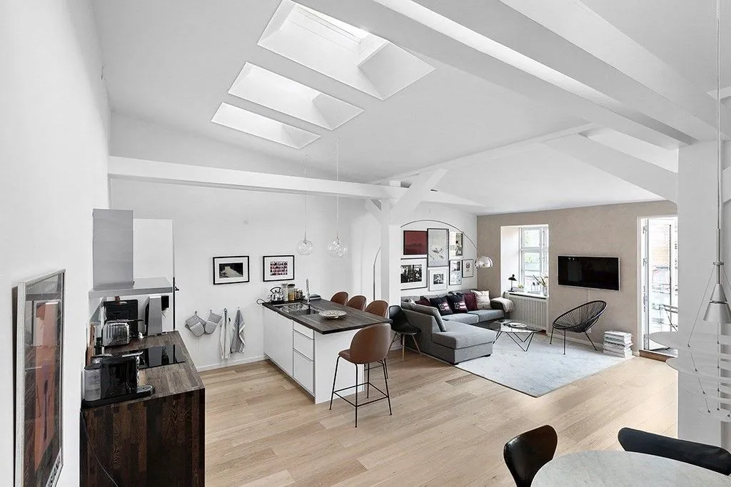 Elutuba - Furnished Apartment with Rooftop Terrace in Copenhagen