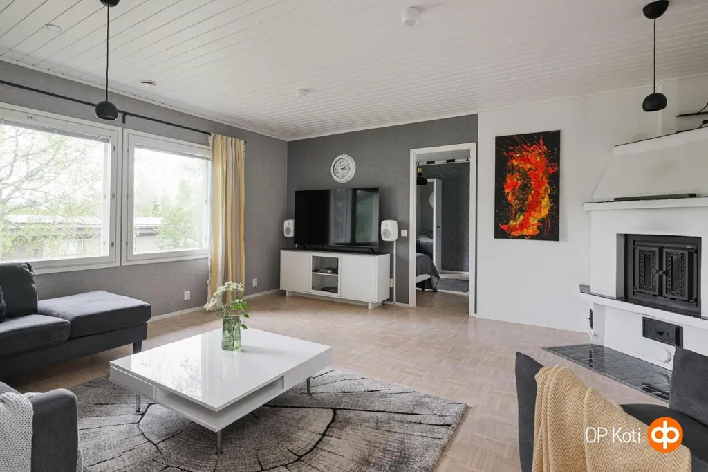 Séjour - Maison 4 pièces à Jyväskylä