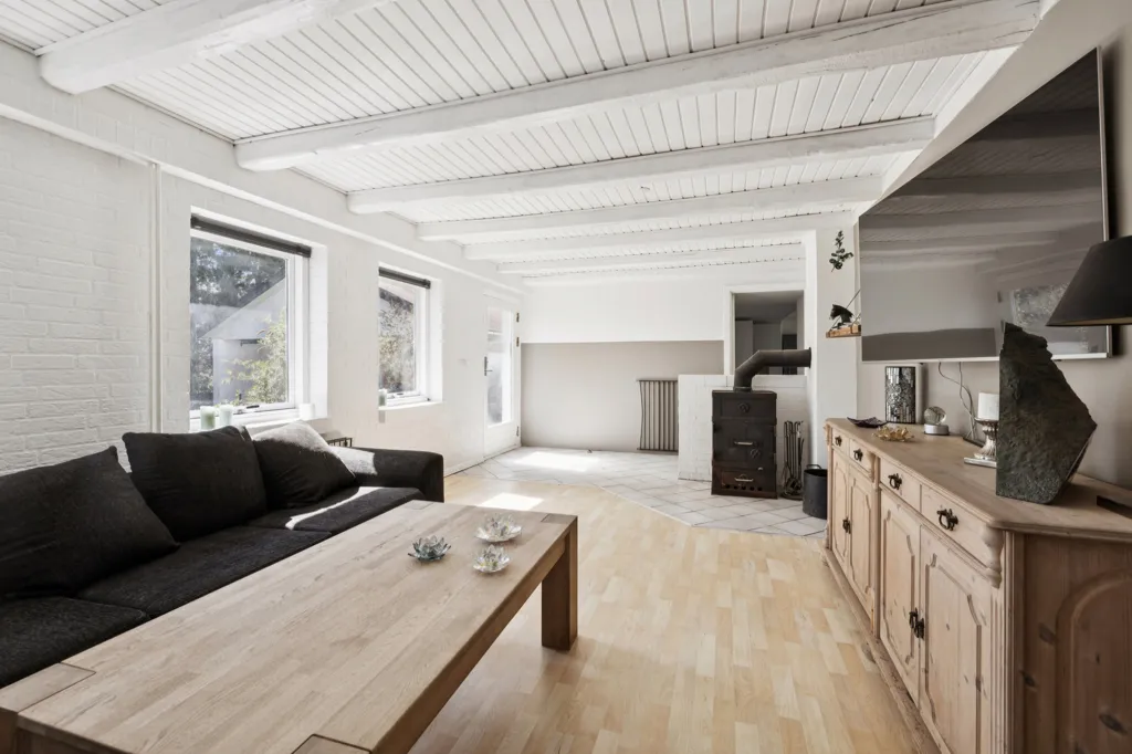 Séjour - Villa with Professional Workshop in Ferritslev