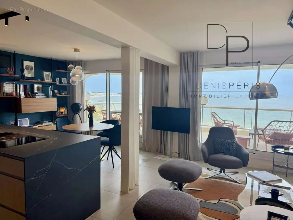 Cuisine - Appartement de Luxe avec Vue Mer à La Baule-Escoublac