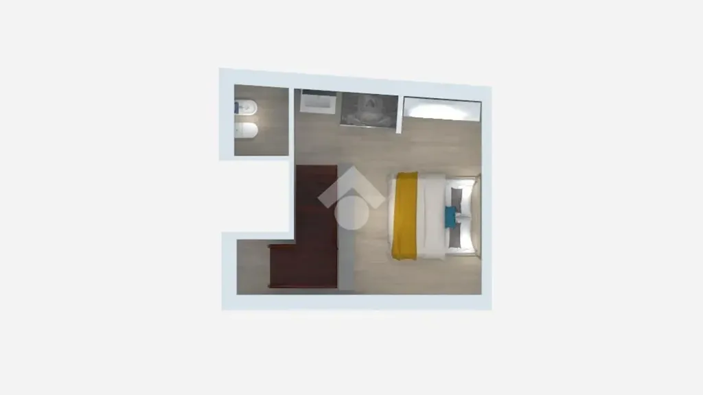 Plaan - Triplex in Historic Centre, San Felice del Benaco