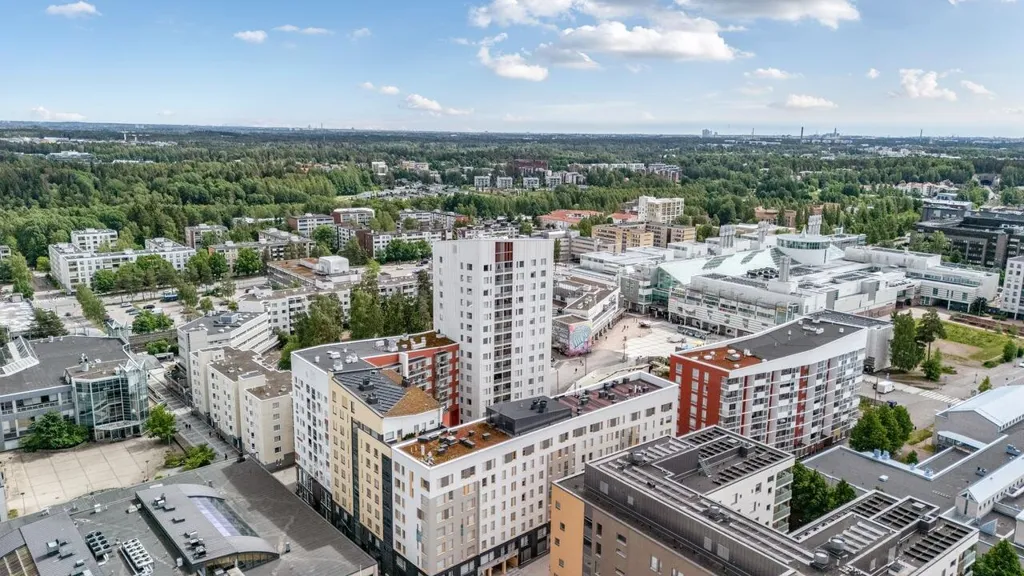 Vue aérienne - Apartment with Balcony in Myyrmäki, Vantaa