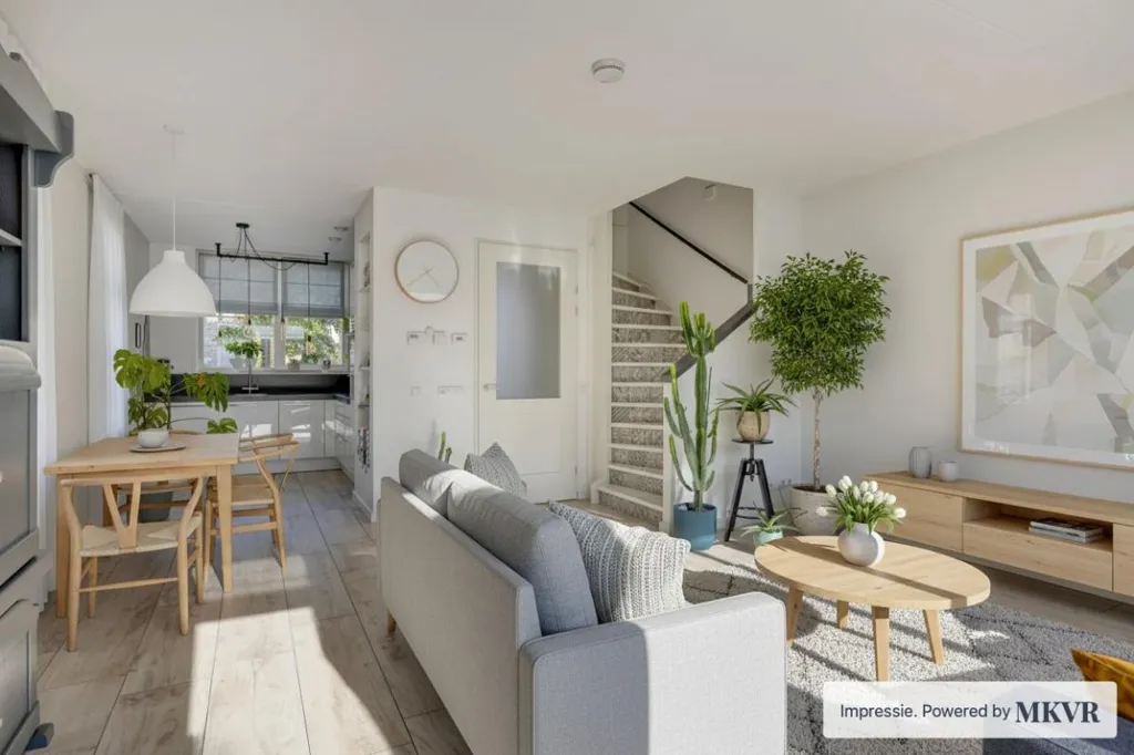 Living Room - Modern Corner House with Garden in Strijp-R, Eindhoven