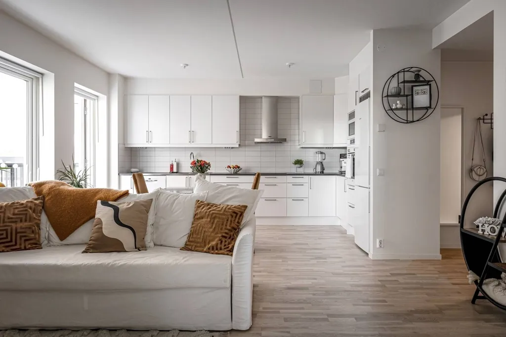 Séjour - Apartment with Balcony in Drottninghög