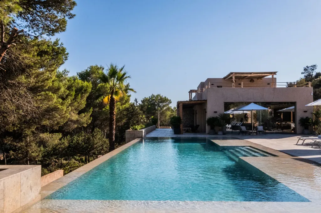 Piscine - Contemporary Villa with Sea View near Sa Caleta