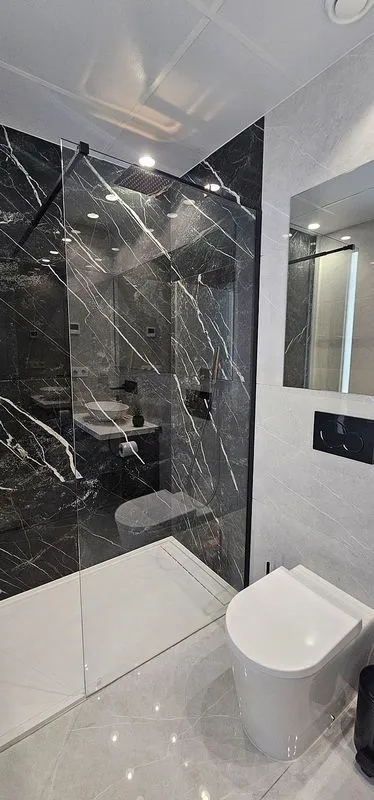 Salles de bain - Semi-Detached House with Pool in Finestrat