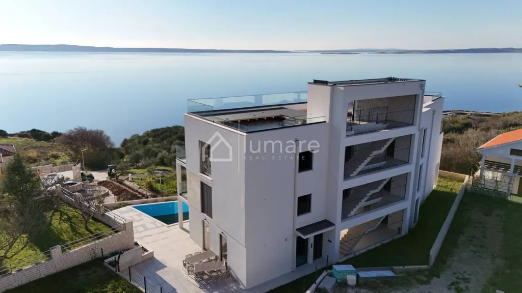 Vista aerea - Luxury Apartment with Sea View in Ražanac
