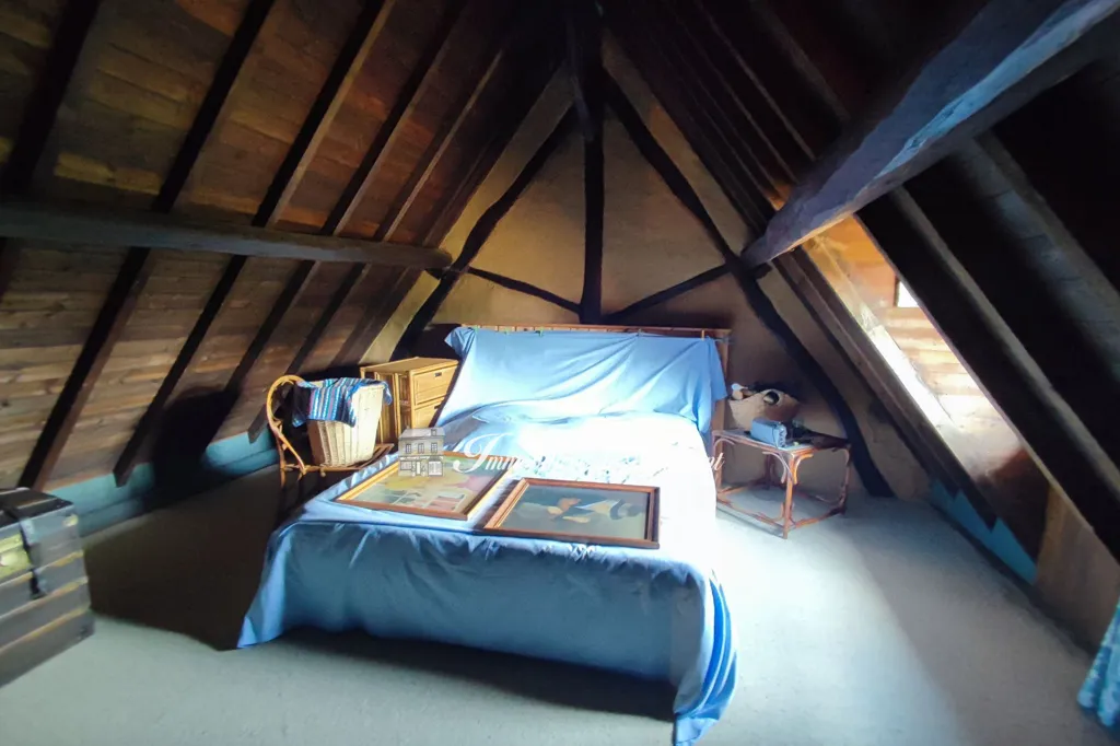 Camere da letto - Charming Cottage with Garden in Beaumont-Le-Roger