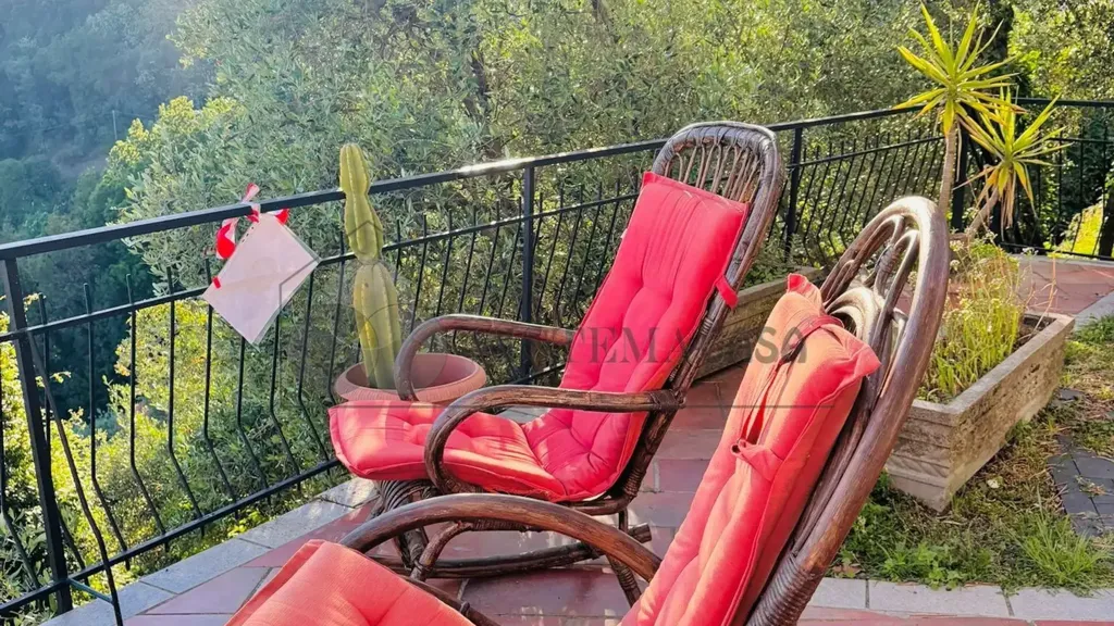 Terrass - Villa with Sea View in Vezzano Ligure