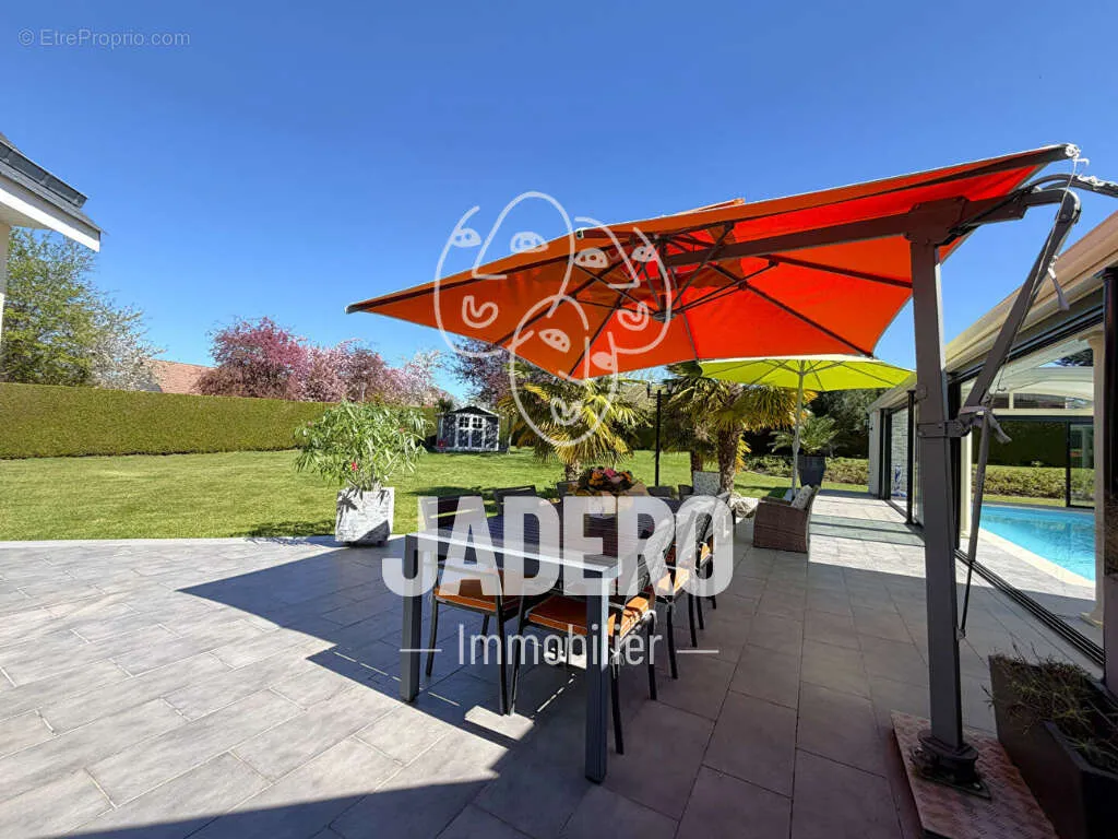 Terrasse - Maison d'Architecte avec Piscine sur le Plateau Est