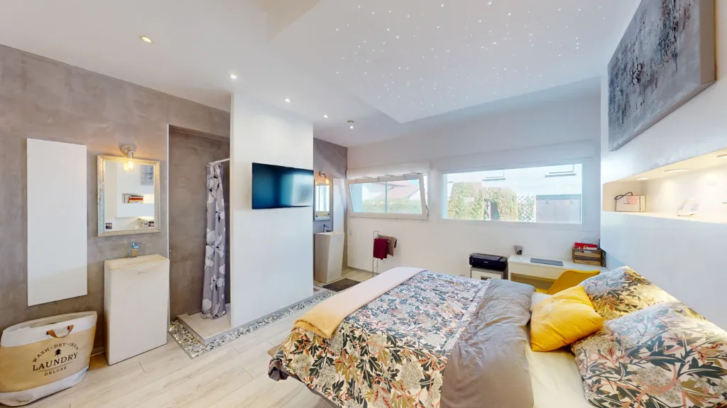 Magamistoad - Modern House with Cathedral Ceiling in Damprichard