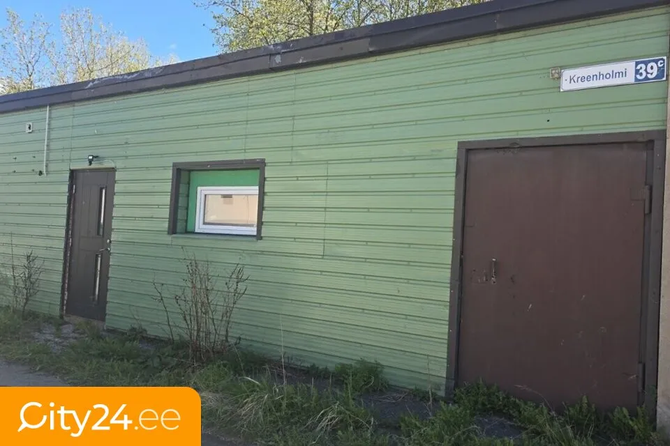 4-toaline ärihoone asukohas Narva linn