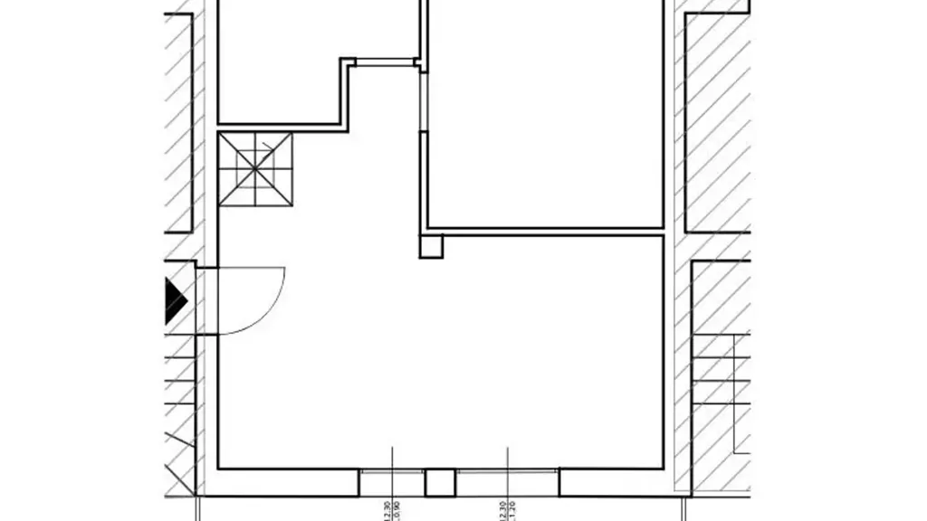 Plaan - Modern Apartment with Terrazzo in Reggello