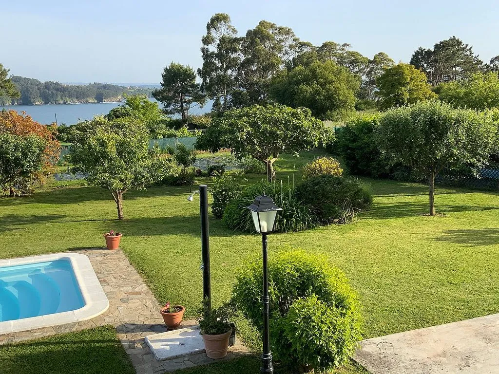 Piscine - Chalet with Sea Views and Pool in Ares