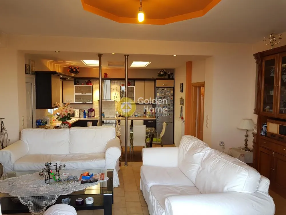Séjour - Two-Storey Villa with Sea View in Keratea